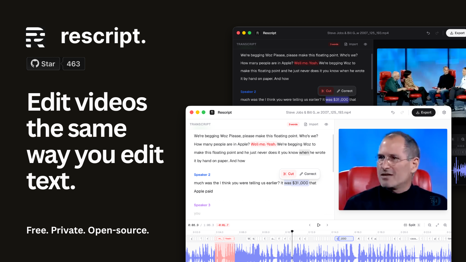 Rescript for Desktop Review: The Free Descript Alternative That Runs Entirely on Your Machine in 2026